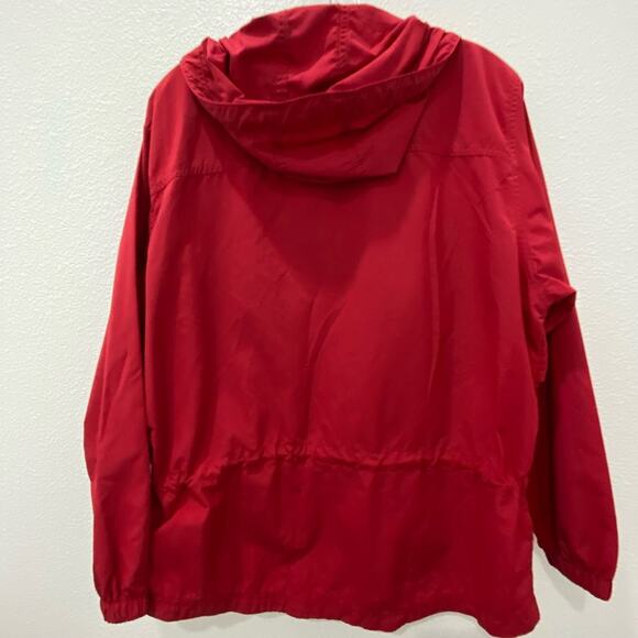 L.L.‎ Bean windbreaker jacket red small - Picture 8 of 8